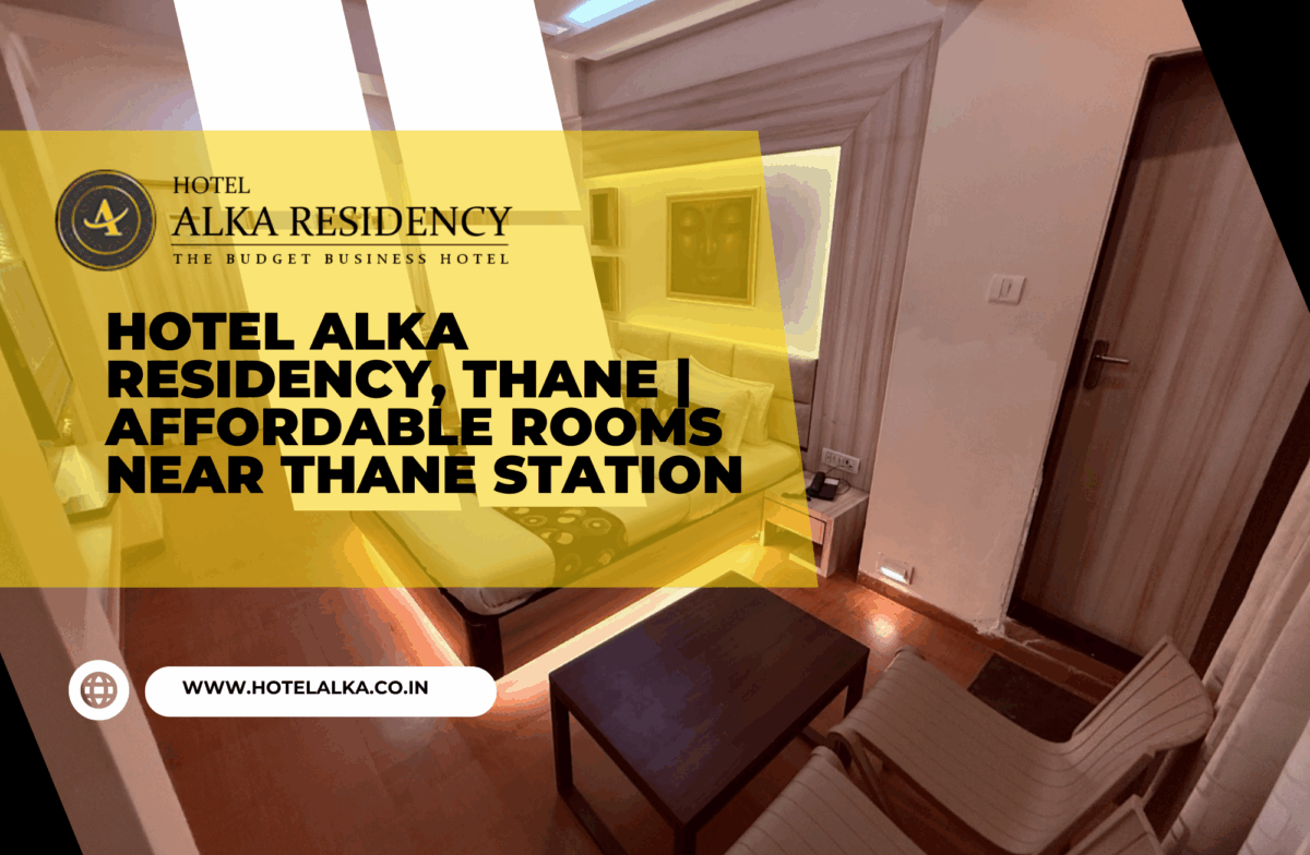 Affordable room interior at Hotel Alka Residency near Thane Railway Station
