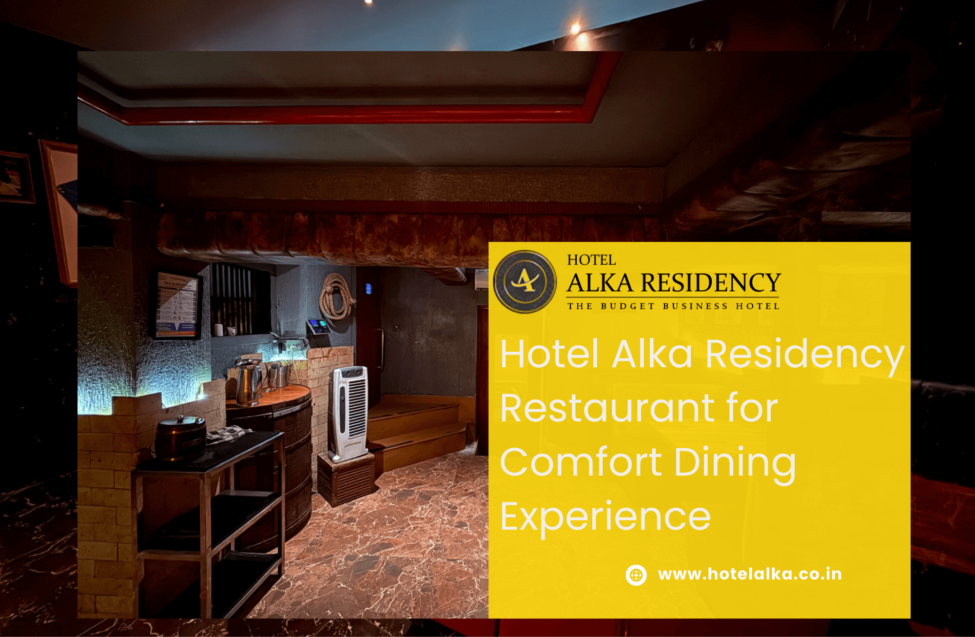 Hotel Alka Residency Restaurant for Comfort Dining Experience