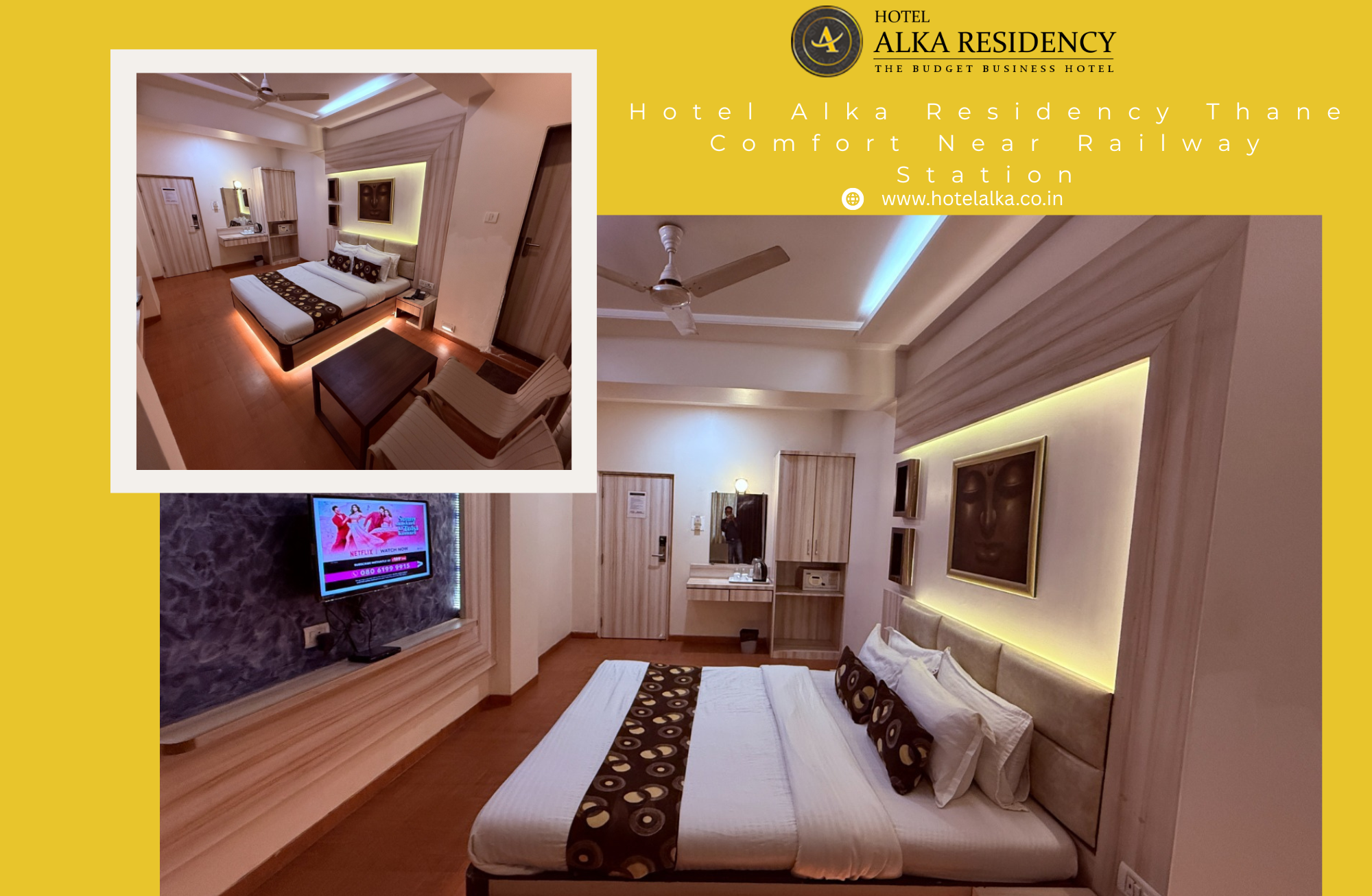 Hotel Alka Residency Thane Comfort Near Railway Station