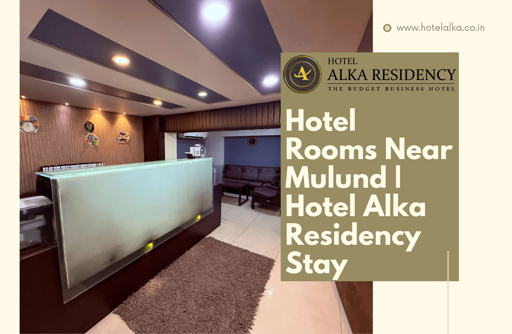 Hotel Rooms Near Mulund | Hotel Alka Residency Stay