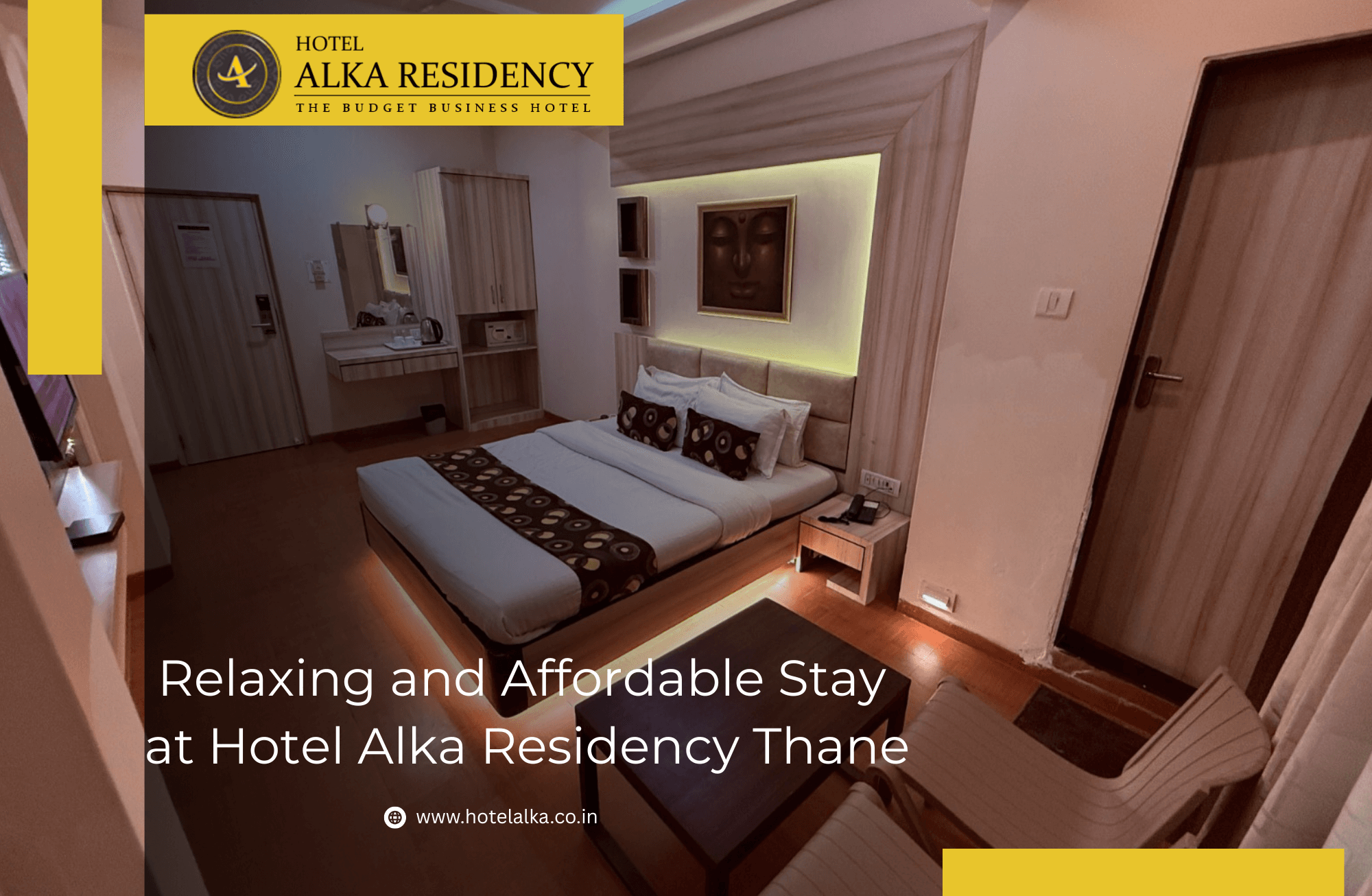 Relaxing and Affordable Stay at Hotel Alka Residency Thane