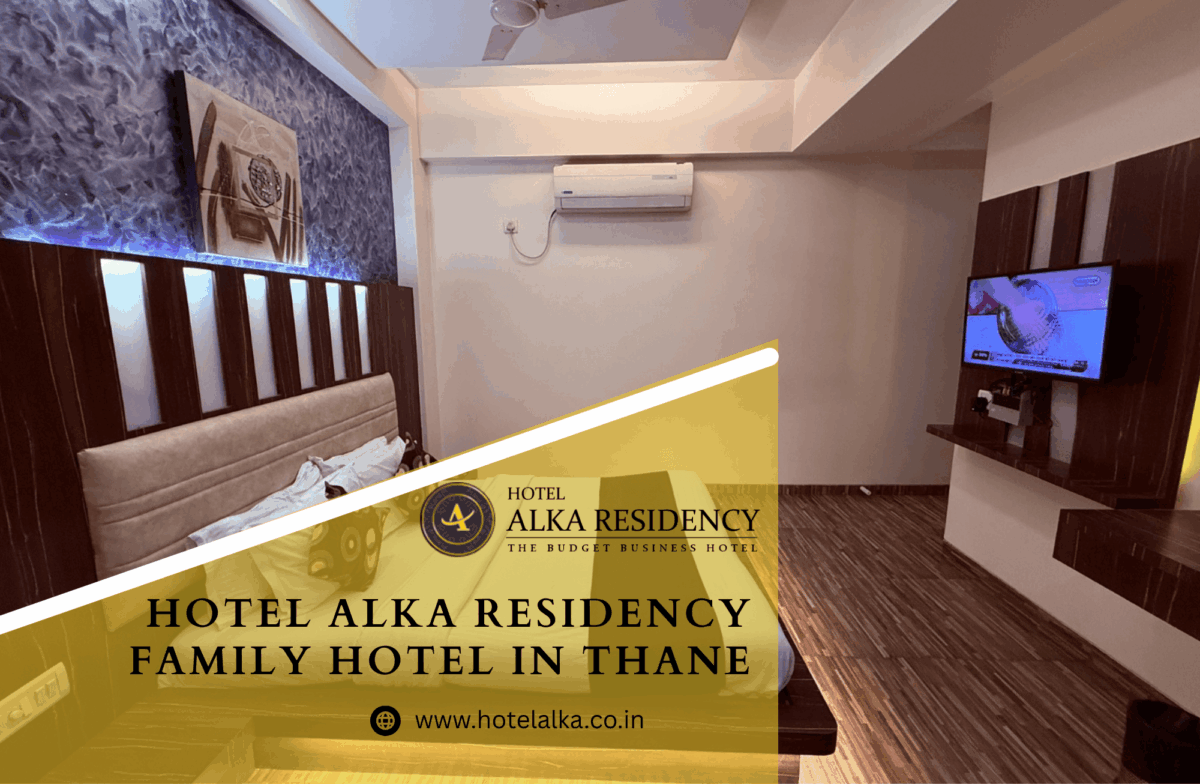 Spacious and comfortable family room at Hotel Alka Residency in famaily hotel in thane