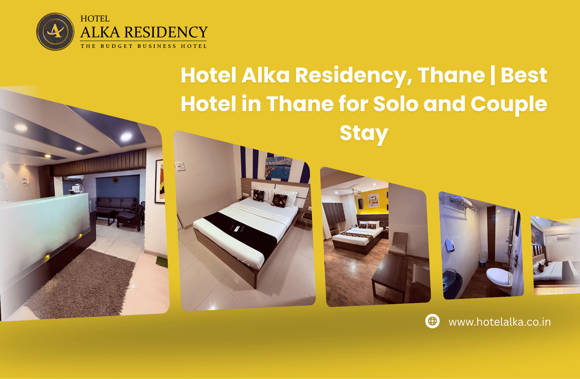 Hotel Alka Residency best hotel in Thane for solo and couple stay